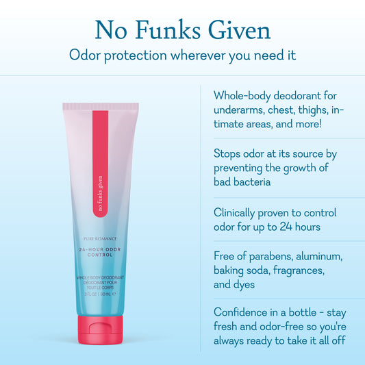 2 Pack No Funks Given - Full Body Deodorant & Skin Brightening Creme