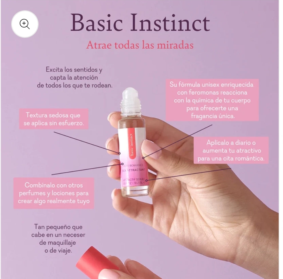 Basic Instinct Pheromone Roller-ball Perfume