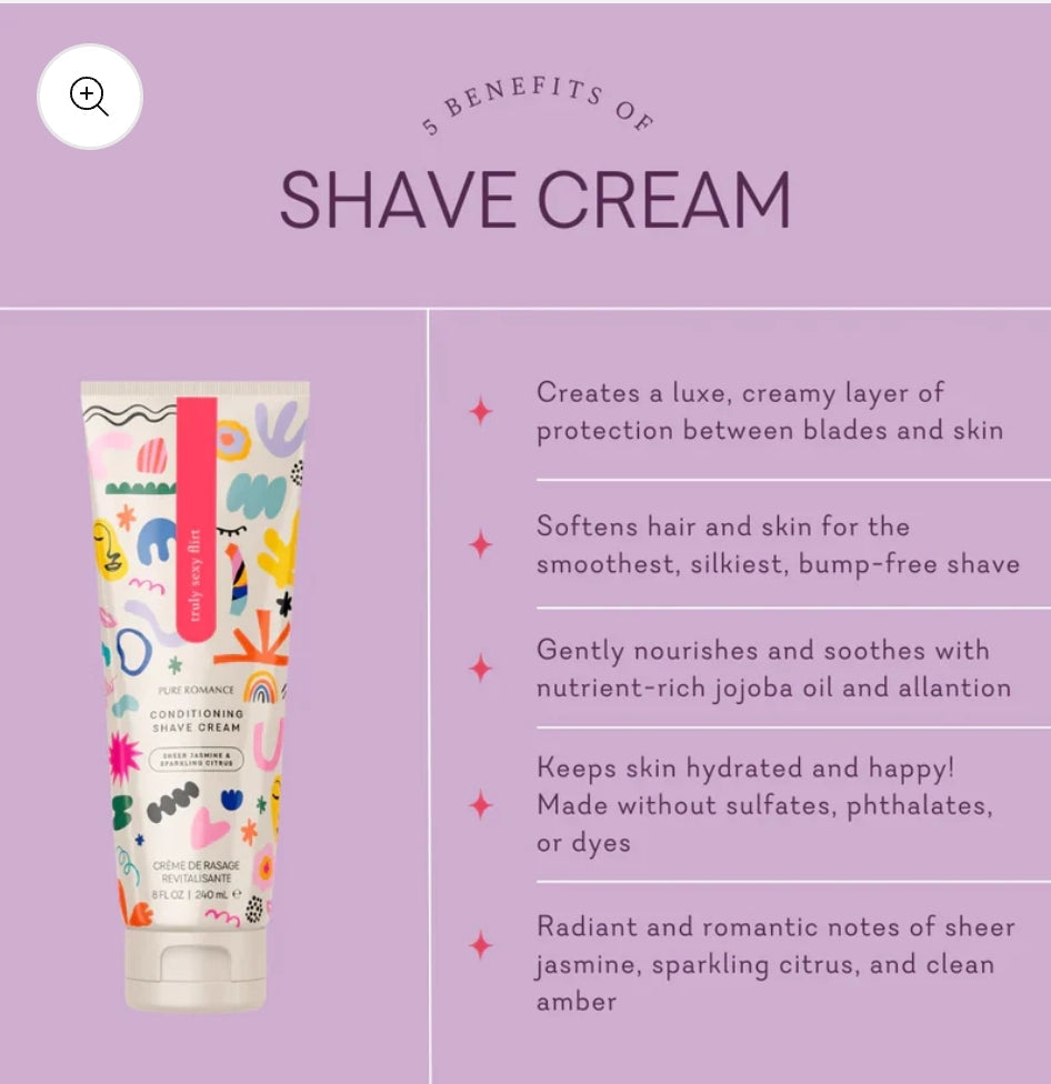 Coochy Conditioning Shave Cream - Truly Sexy Flirt