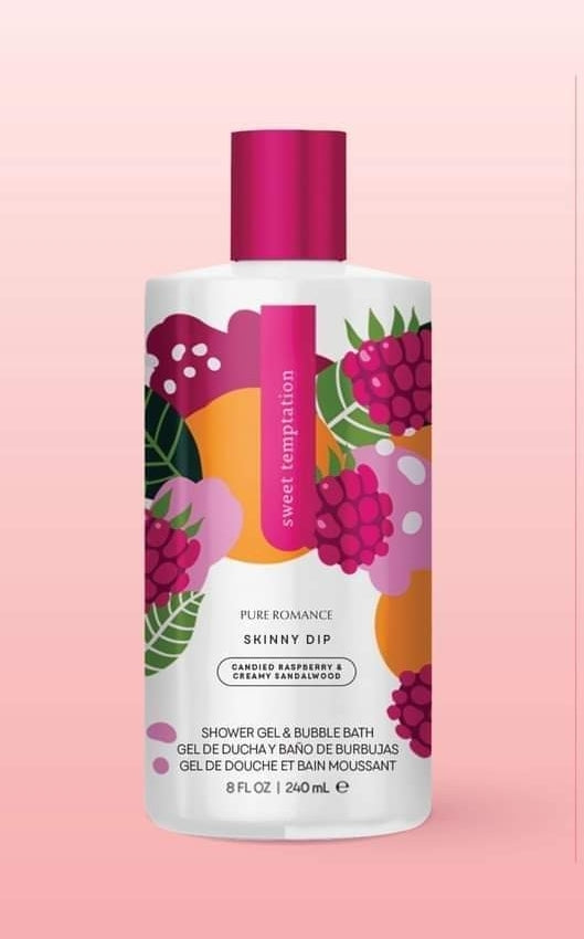 Skinny Dip - Pheromone Shower Gel & Vaginal Wash & Bubble Bath - Sweet Temptation NEW!