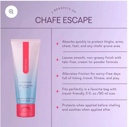 4 Pack - Chafe Escape - Buy 3 Get 1 FREE!