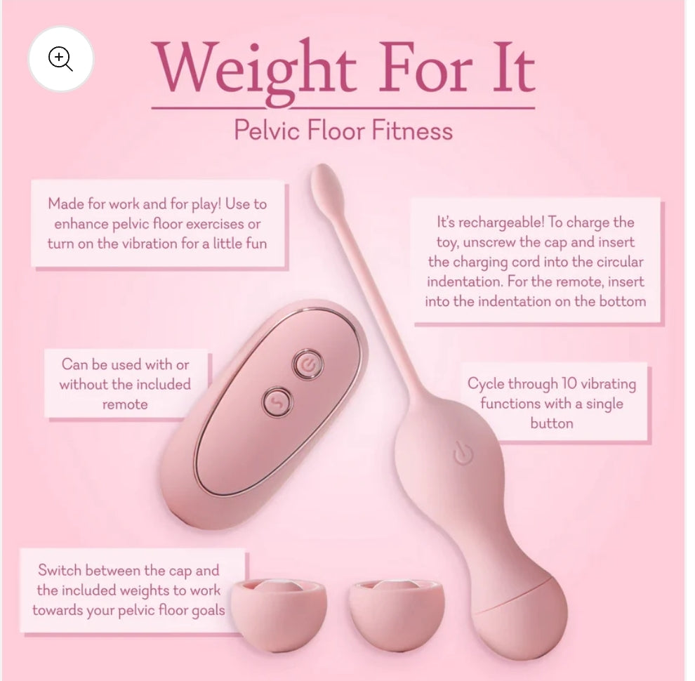 Weight For It - Pelvic Floor Exerciser - NEW!