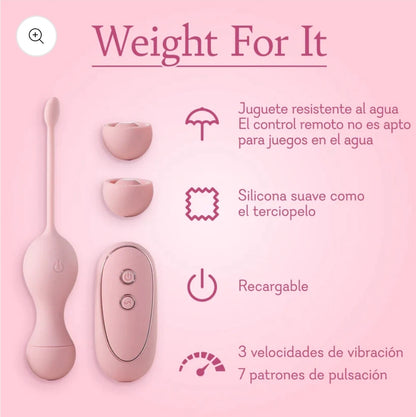 Weight For It - Pelvic Floor Exerciser - NEW!