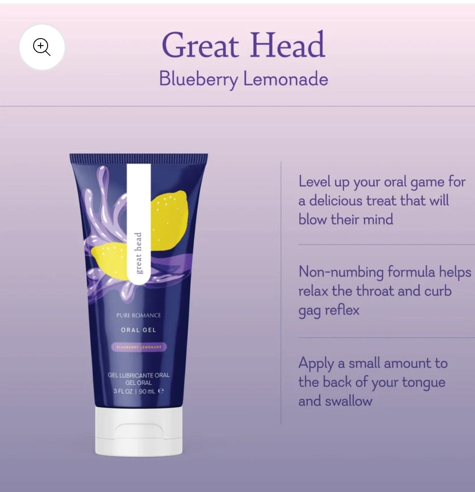 Great Head - Blueberry Lemonade NEW!