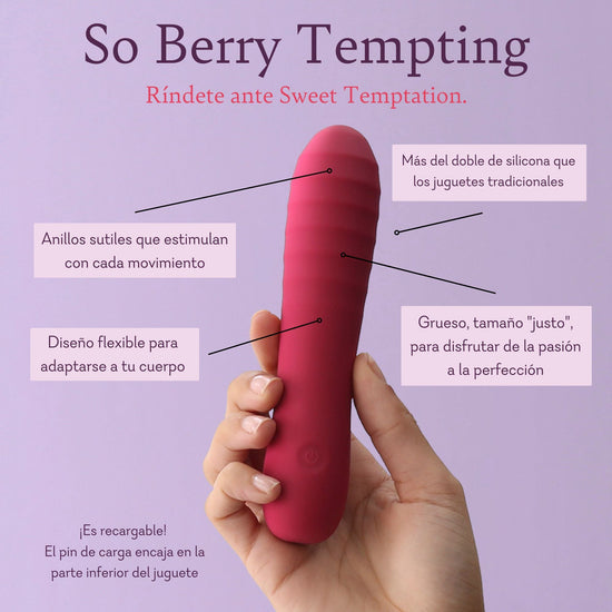 So Berry Tempting
Ultra Soft Vaginal Vibrator