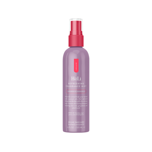 HēLi - Refreshing Fragrance Mist - Lavender and Chamomile
Refreshing Fragrance Mist